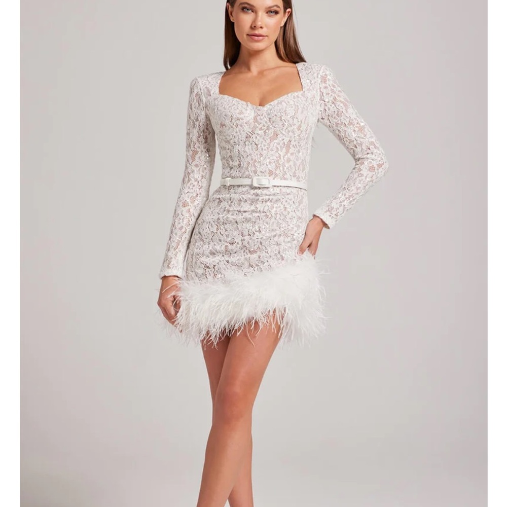 Nadine merabi Carly white dress